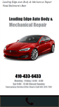 Mobile Screenshot of leadingedgeautobody.com